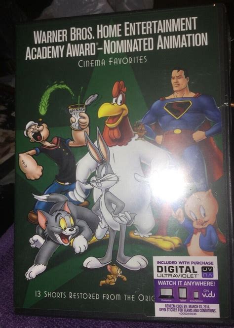 Warner Bros Home Entertainment 13 Academy Award Nominated Animation