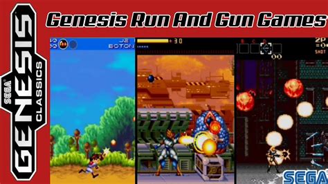 Top 10 Sega Genesis Run And Gun Games Youtube