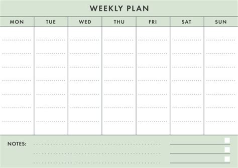 Free Printable Weekly Planner Templates Calendarkart 52 Off