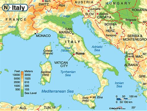 Rome Géographie Carte Carte De Rome De La Géographie Lazio Italie