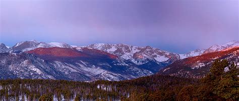 Colorado Rocky Mountain Continental Divide Sunrise