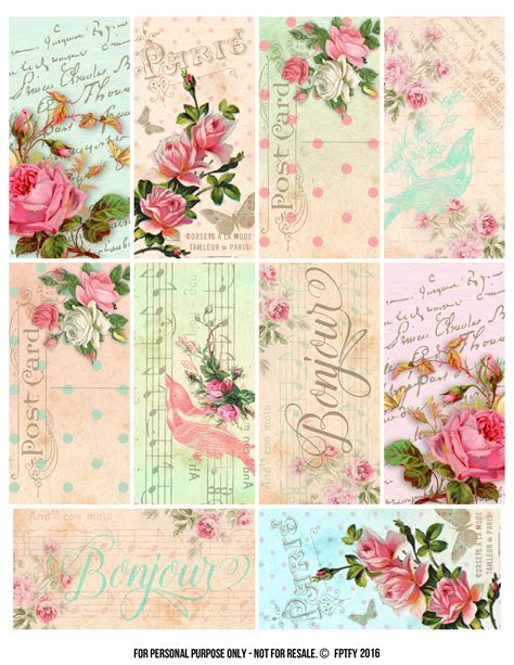 Scrapbook Printables Vintage