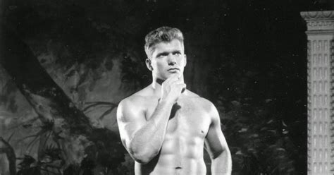Male Models Vintage Beefcake Dave Lancaster Photographed By The