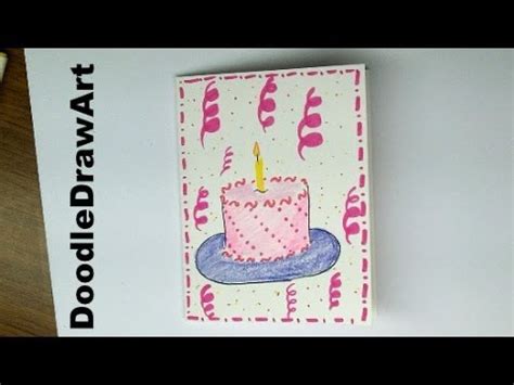 Maybe you would like to learn more about one of these? Drawing: How to make a Birthday Card with a Cake on it! Easy! For Kids or beginners step by step ...