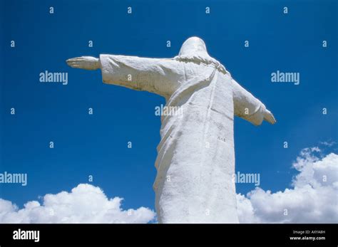 Jesus Christ Statue Overlooking City Hi Res Stock Photography And