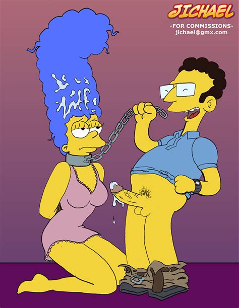 Rule 34 Artie Ziff Color Female Human Jichael Male Marge Simpson Straight Tagme The Simpsons