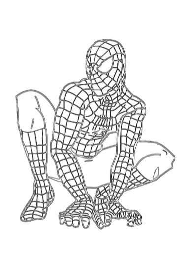 L'animatronica è la tecnologia che utilizza componenti elettronici e robotici per dare autonomia di movimento a soggetti, specialmente pupazzi meccanici (detti animatronic o animatroni). Disegni di Spiderman da Stampare e Colorare PDF A4 bianco nero - GBR