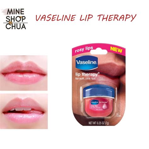Vaseline Lip Therapy Lip Balm Rosy Lips G Shopee Philippines My XXX