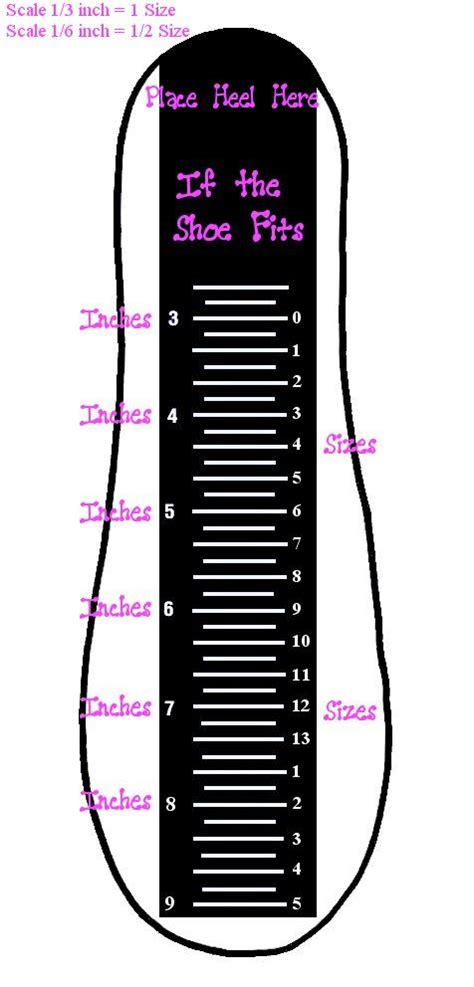 Check spelling or type a new query. Printable shoe measurement for kids! | Shoe size chart ...