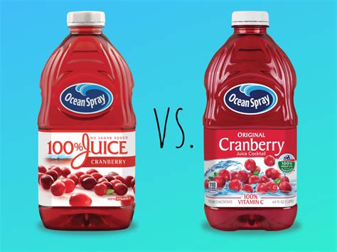 Cranberry Juice Vs Cranberry Cocktail What S The Difference