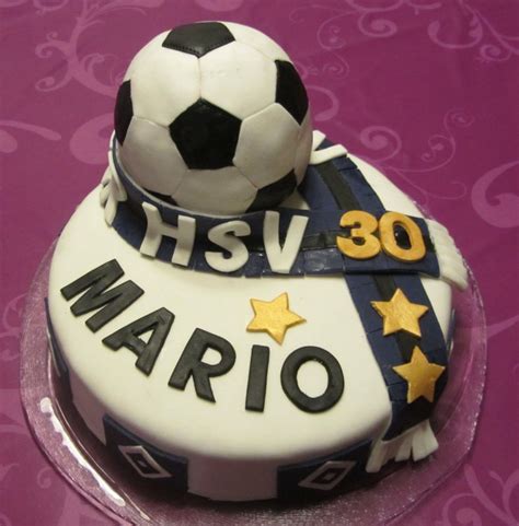 Guests at hsv karow e.v. Geburtstag-Erwachsene » Fußballtorte zum 30.
