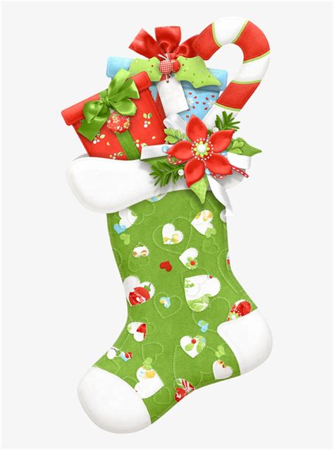 Printable Christmas Stocking Clipart