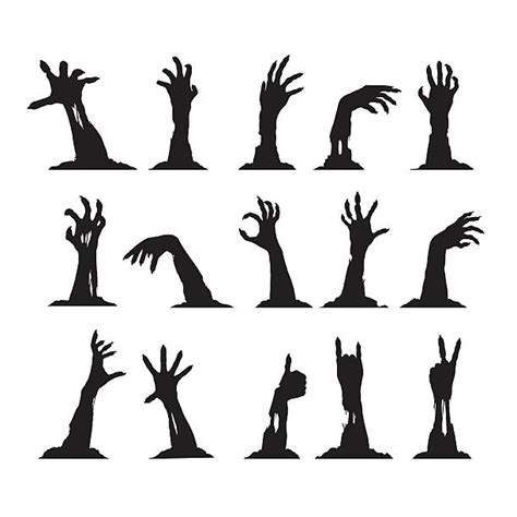 zombie hand clip art vector images and illustrations istock