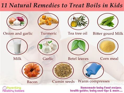 11 Natural Remedies To Treat Boils In Kids Home Remedy For Boils