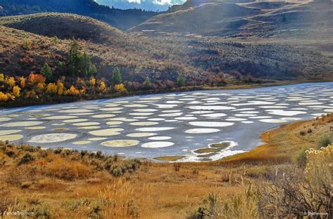 Healing Powers Of Unusual Spotted Lake In Canada Places