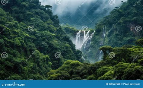 Green Vietnamese Rainforest Dense 54 Stock Photo Image Of Mountain