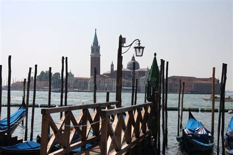 View Of The Island Of San Giorgio Maggiore From The Parking Of The