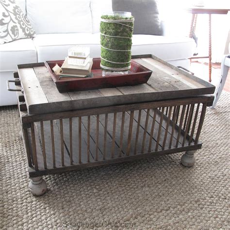 Wide & up coffee tables to reflect your style and inspire your home. Chicken Coop Coffee Table diy - Scavenger Chic