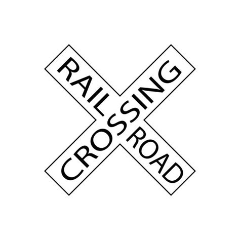 best railway crossing illustrations royalty free vector graphics and clip art istock