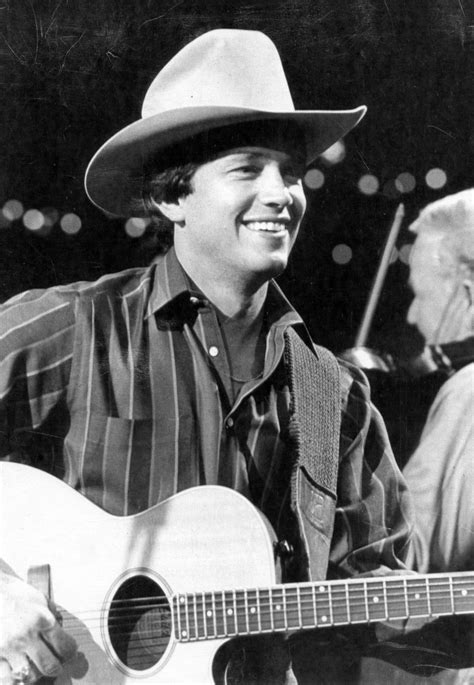 Young George … | George strait, Lucky ladies, George