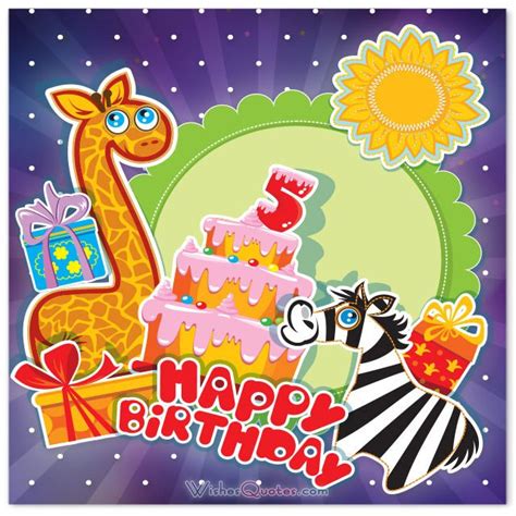 The following birthday wishes for granddaughters provide a series of unique messages you can share during their special day. Happy 5th Birthday Wishes For 5-Year-Old Boy Or Girl ...