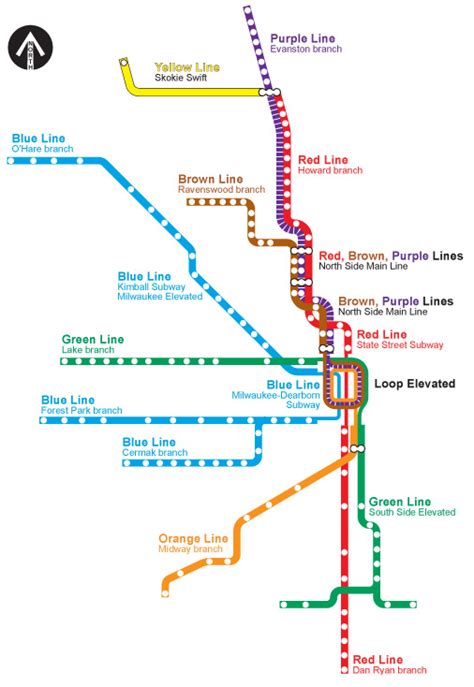 Chicago Lorg System Maps Track Maps