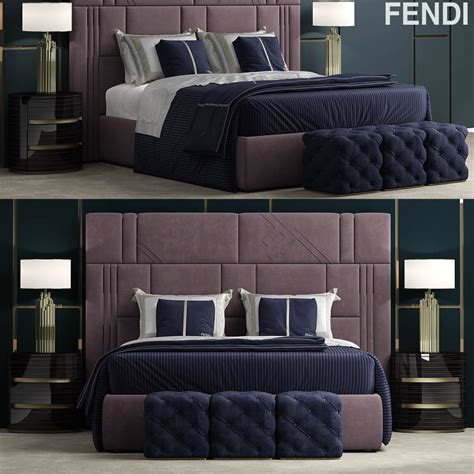 Bed Fendi Nabucco Download 3d Model