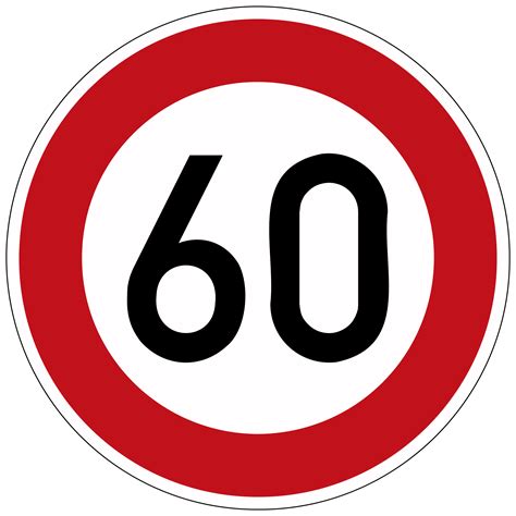 Speed Limit Sign Png