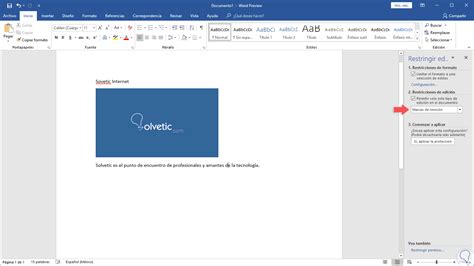 Cómo Restringir Edición Documento Word O Excel 2019 Solvetic