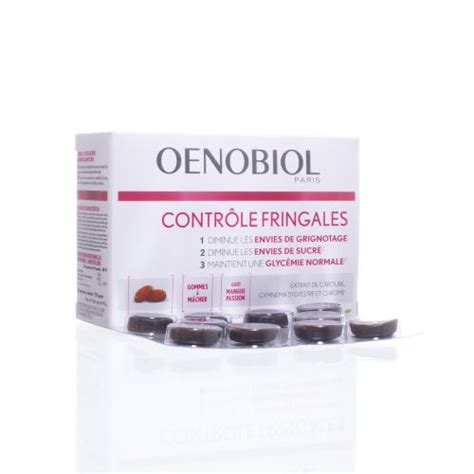 Oenobiol Contrôle Fringales 50 Gommes à Mâcher Pharmamarket