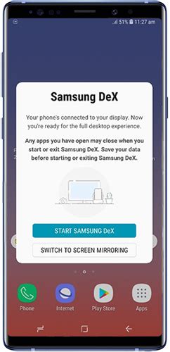 How Do I Connect My Galaxy Note To A Screen Using Dex Samsung Ireland