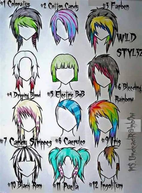 1048x1368 definitive guide to drawing manga hair. Many anime hair stlyes xp | Emo hair, How to draw hair ...