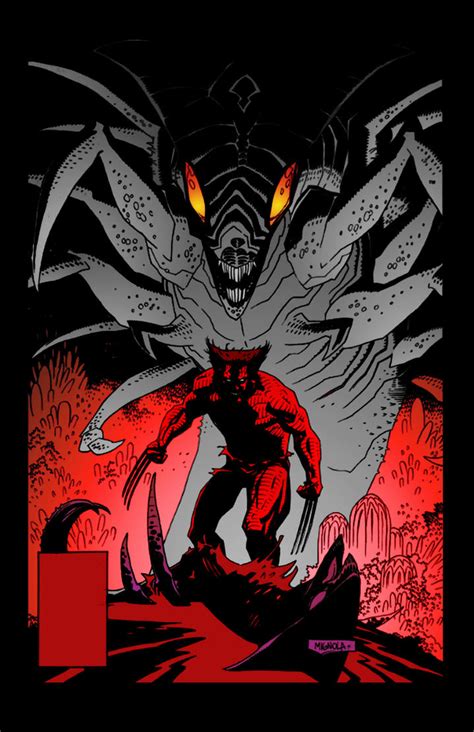 Blood Wolverine By Mike Mignola By Drdoom1081 On Deviantart