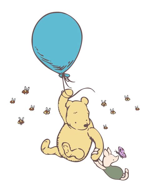 Classic Winnie The Pooh And Friends Svg Pdf Png And Dxf Etsy