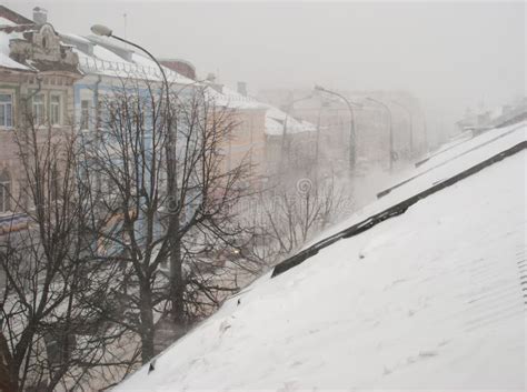 Heavy Snowfall Hits European Russia Dreamstime