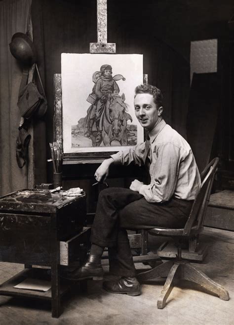 Why Norman Rockwell Matters Norman Rockwell Painting At His Easel