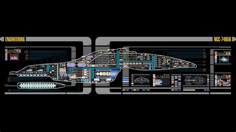 Wallpaper Vehicle Star Trek Uss Voyager Lcars Multimedia