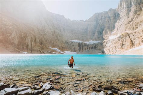 Like Swimming In Blue Gatorade Hidden Lake Leaves American