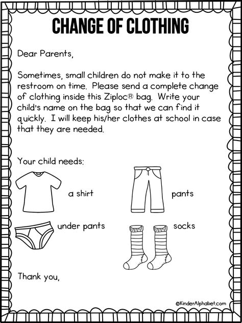 Sample Welcome Letter To Parents From Daycare