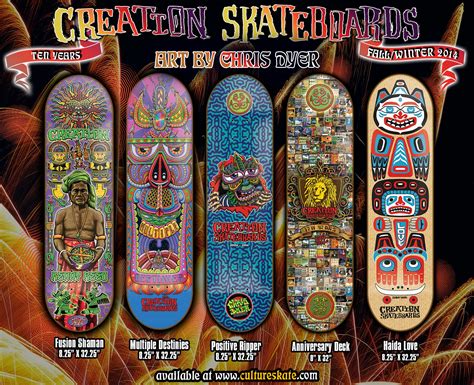 Positive Creations New Creation Skateboard Graphics