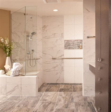 Universal Design Bathroom With Roll In Shower Universal Design