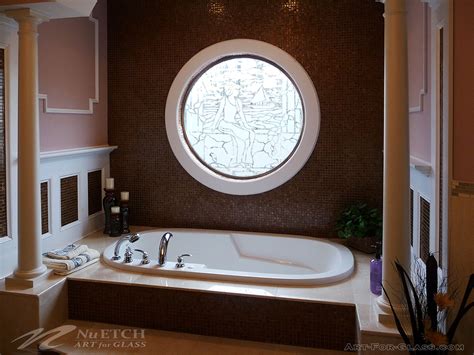 Who says your bathroom can't be the most beautiful room in your home? Decorating & Privacy Solutions For Bathroom Glass