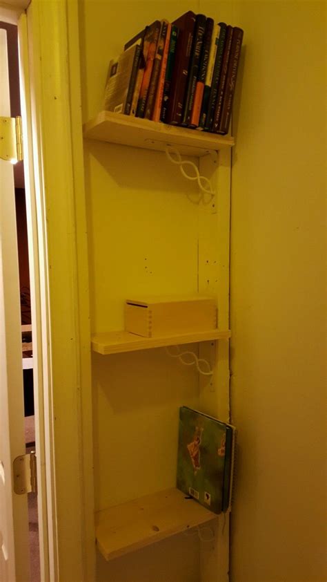 Secret Places Corner Bookcase War Shelves Room Home Decor Bedroom