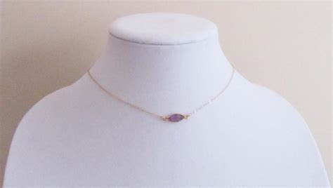Amethyst Necklace 14kt Gold Filled Necklace T For Her On Luulla