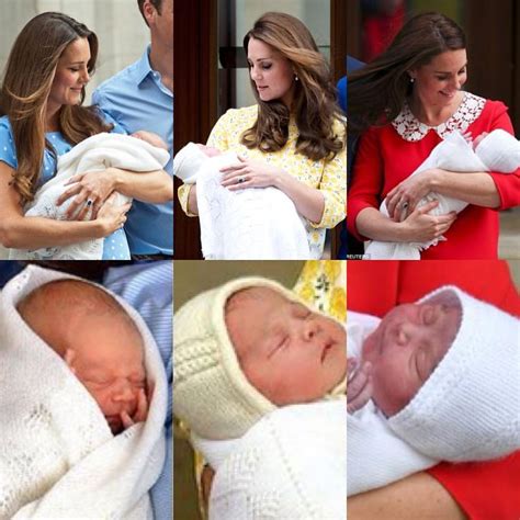 Catherine The Duchess Of Cambridge With Her Three Children Prince