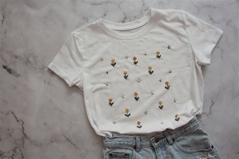 Items Similar To T Shirt Embroidery T Shirts For Womenembroidery