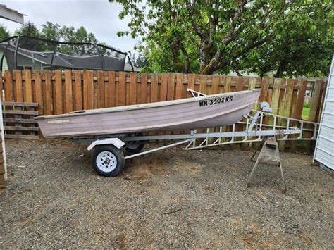 12 Foot Starcraft Aluminum Boat With Trailer For Sale In Marysville Wa