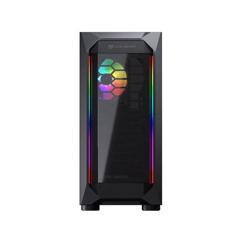 Cougar Mx410 T Powerful And Compact Mid Tower Case With Dual Argb