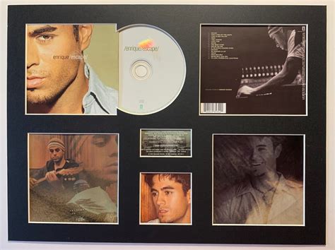 Enrique Iglesias Escape Album Display Deluxe Etsy