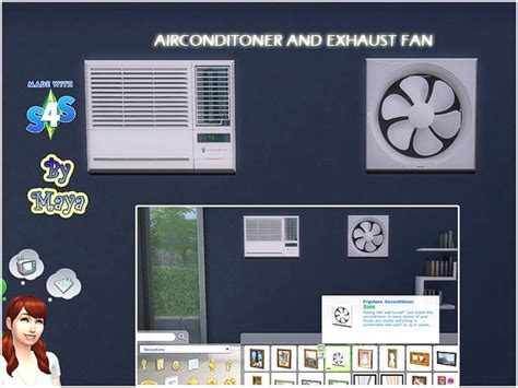 The Sims Resource Modern Airconexhaust Fan